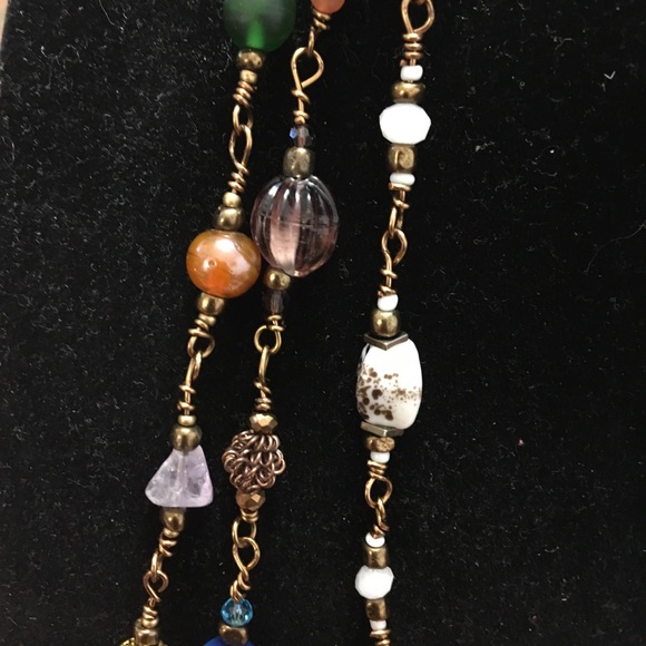 Triple strand necklace - Picture 8 of 8